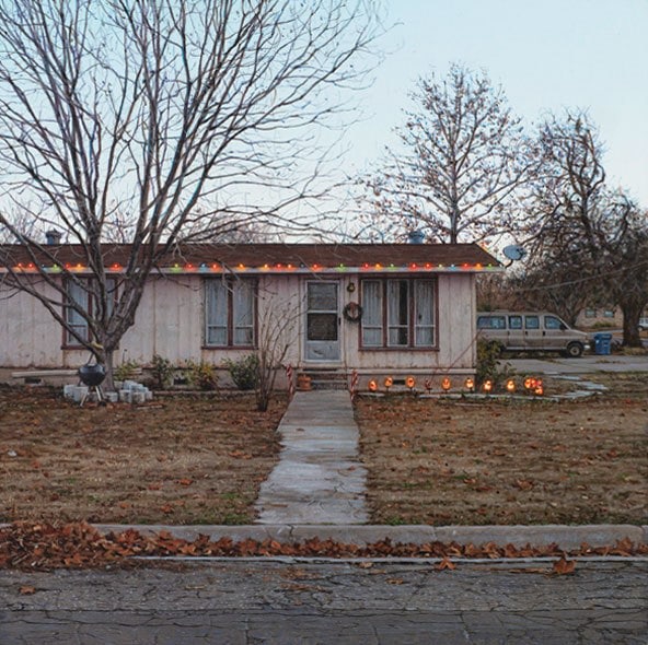 &quot;Holiday House,&quot; 2011, Acrylic on panel, 6 x 6 inches, 15.2 x 15.2 cm, A/Y#19908