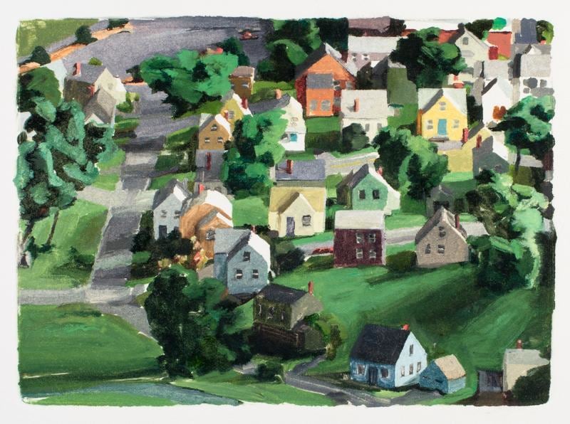 And Then (from Diptych III), 2014/2015, Monotype, 5 x 7 inches, 12.7 x 17.8 cm, AMY#28291.2