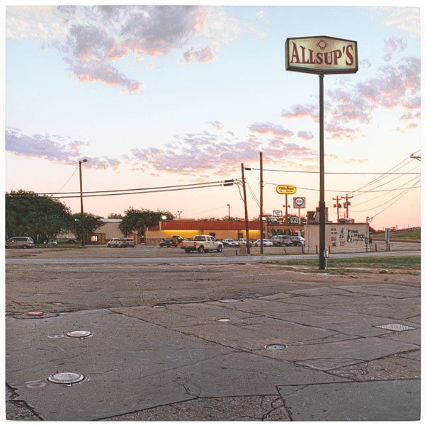 Allsup&#039;s, 2013, Acrylic on panel, 6 x 6 inches, 15.2 x 15.2 cm, A/Y#21016