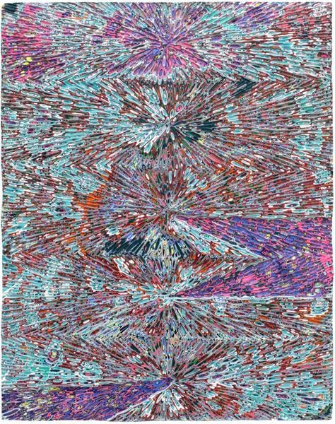 David Allan Peters, Untitled #6, 2014, Acrylic on wood panel, 20 x 16 inches, 50.8 x 40.6 cm, A/Y#21532