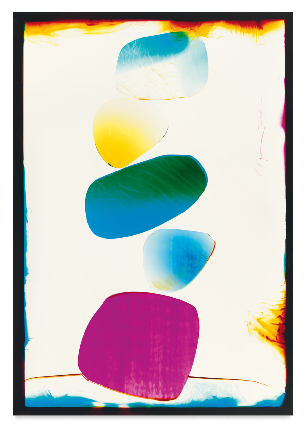 Sneaky Stone Stack, 2022,&nbsp;Analog chromogenic photogram on fujiflex, 50 x 39 inches, 127 x 99.1 cm, MMG#34477