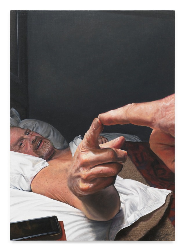 Wake, 2022, Oil on panel, 11 3/4 x 8 1/2 inches, 29.8 x 21.6 cm, MMG#37686