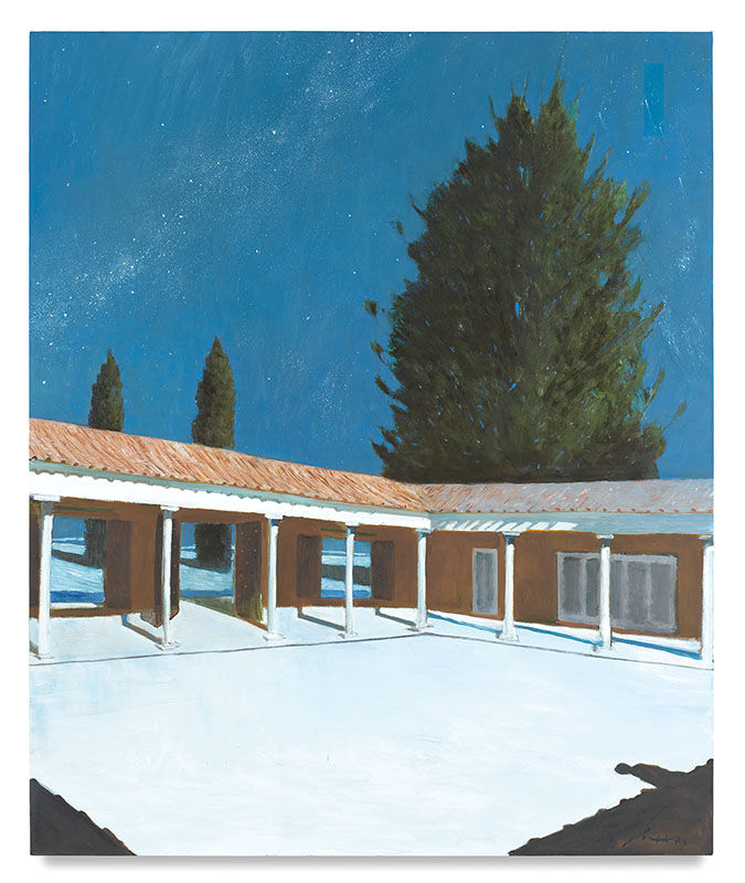 Betelgeuse, Winter Prince, 2016, Oil on canvas, 72 x 60 inches, 182.9 x 152.4 cm, MMG#29873