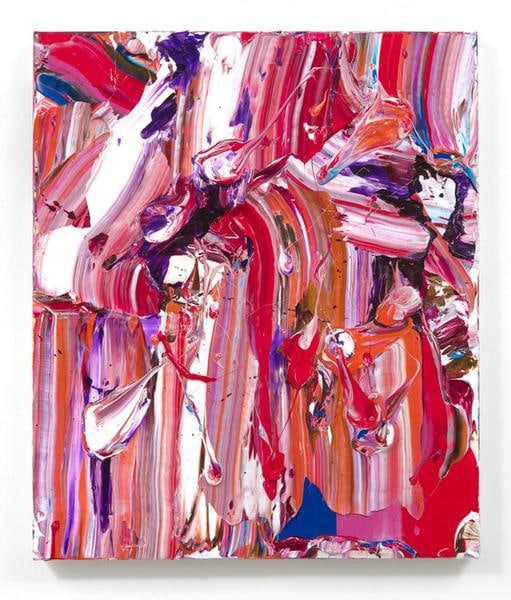 Stolen Kiss, 2015, Acrylic on linen, 26 x 22 inches, 66 x 55.9 cm, A/Y#22583