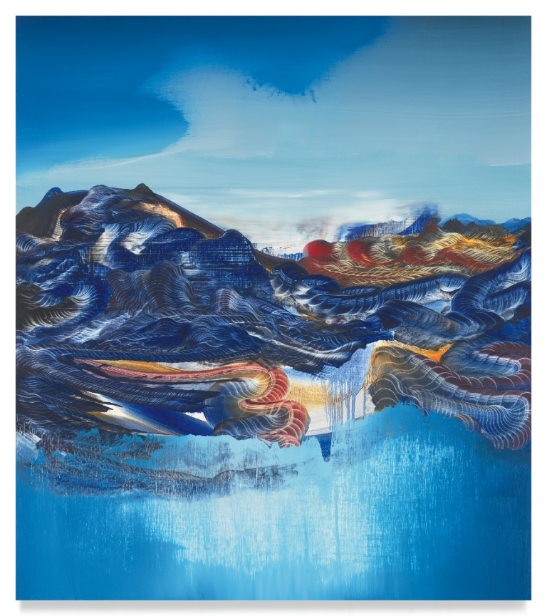 Wealth of Depth, 2020, Oil on linen, 34 x 30 inches, 86.4 x 76.2 cm, MMG#33836