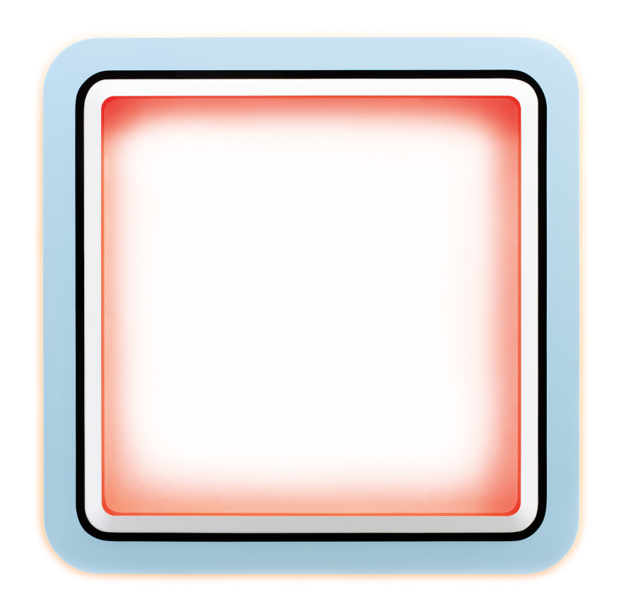 Untitled (Depression, Open), 2019,&nbsp;Urethane paint on wood,&nbsp;44 x 44 x 2 inches,&nbsp;111.8 x 111.8 x 5.1 cm,&nbsp;MMG#31935