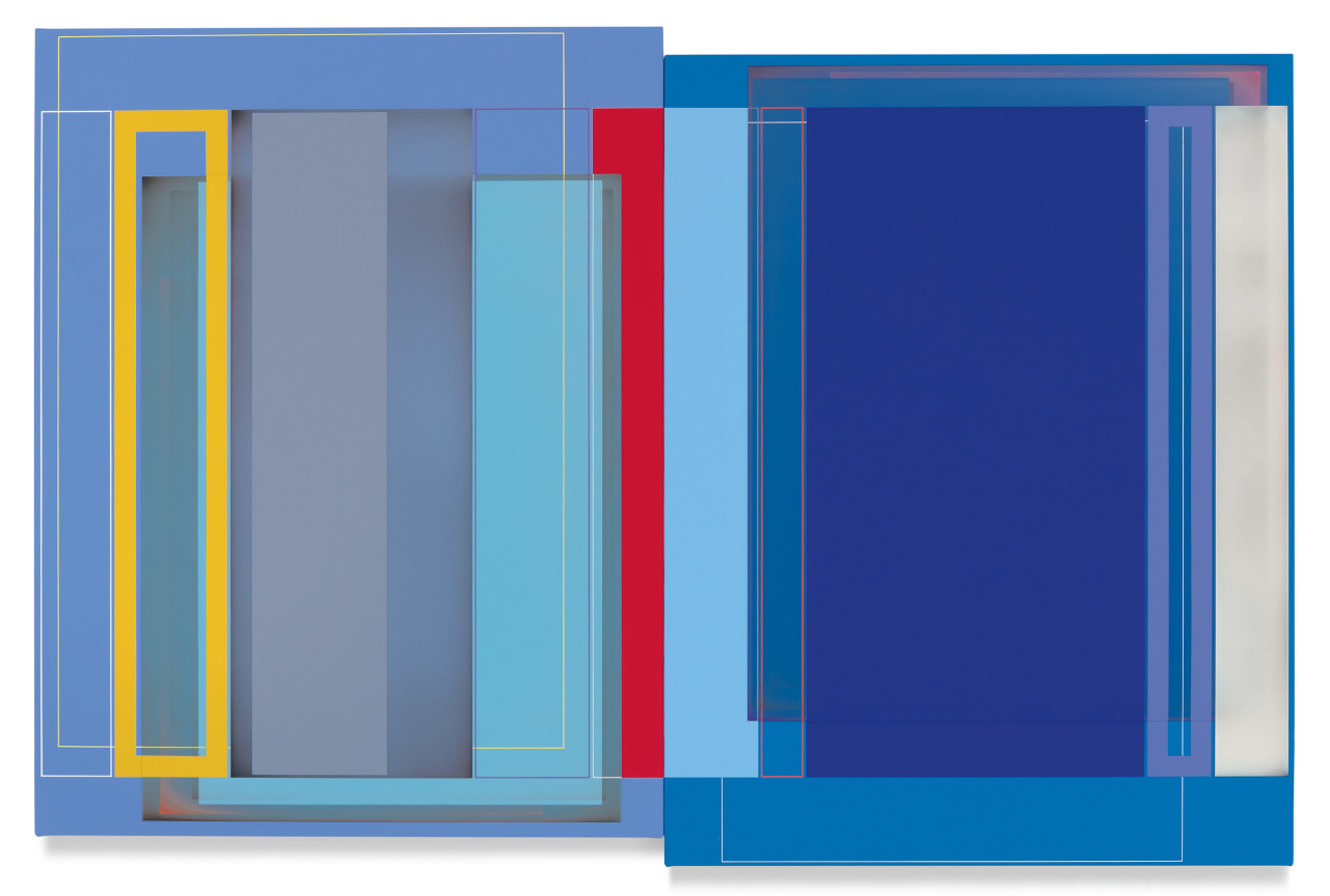 Strength in Numbers, 2021, Acrylic on canvas, 28 x 42 inches, 71.1 x 106.7 cm, MMG#33634