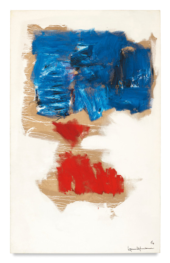 Hans Hofmann, Snow White, 1960,&nbsp;Oil on canvas,&nbsp;84 x 52&nbsp; inches,&nbsp;213.4 x 132.1 cm,&nbsp;MMG#3621, &nbsp;