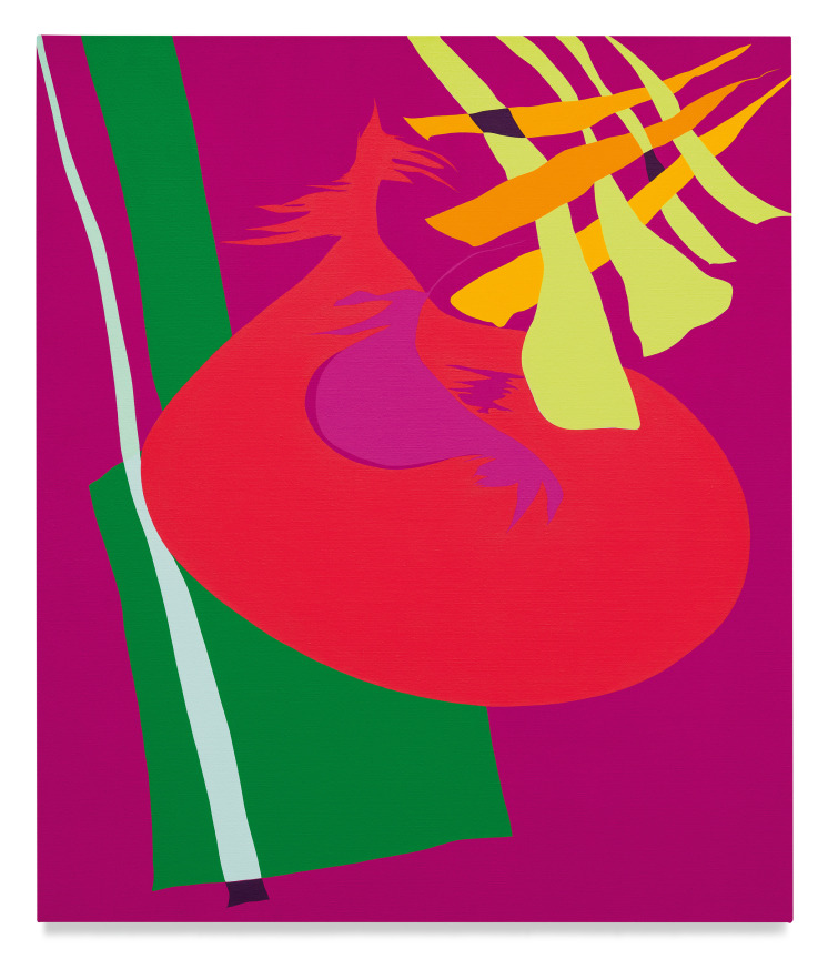 Flesh Glitch, 2021,&nbsp;Oil on linen blend, 46 x 39 inches, 116.8 x 99.1 cm, MMG#34065