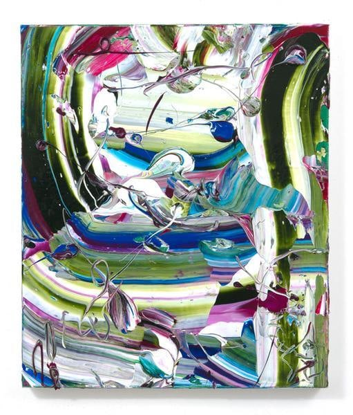 Turtle Roll, 2015, Acrylic on linen, 26 x 22 inches, 66 x 55.9 cm, A/Y#22581