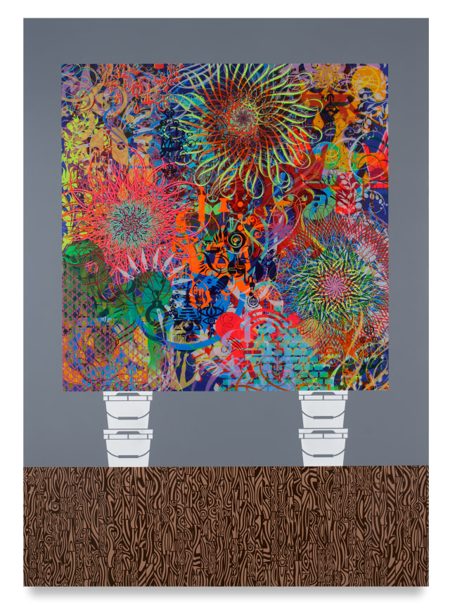 Private Enterprise, 2015, Acrylic on linen, 84 x 60 inches, 213.4 x 152.4 cm, MMG#32389