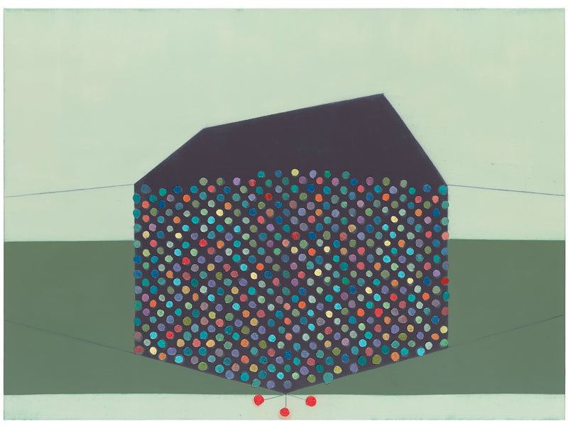 700 (The pastoral exultation of Richard Prince), 2014, Oil on linen, 48 x 66 inches, 121.9 x 167.6 cm, A/Y#22294