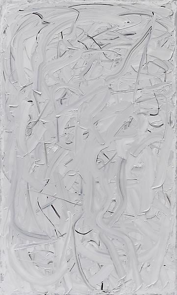 &quot;Figure/Flag,&quot; 2012, Oil on linen, 80 x 48 inches, 203.2 x 121.9 cm, A/Y#20558