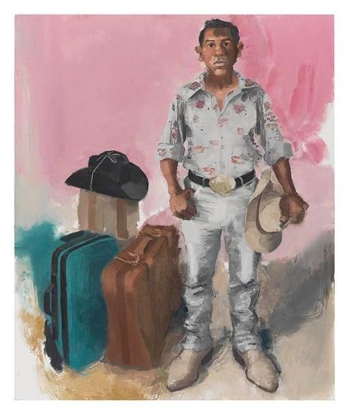 Christian, 2013, Oil on canvas, 72 x 60 inches, 182.9 x 152.4 cm, AMY#22523