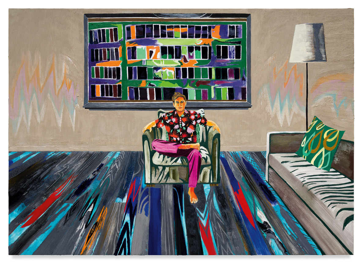 Andrew, 2020, Oil on canvas, 70 x 98 inches, 177.8 x 248.9 cm,&nbsp;MMG#32548