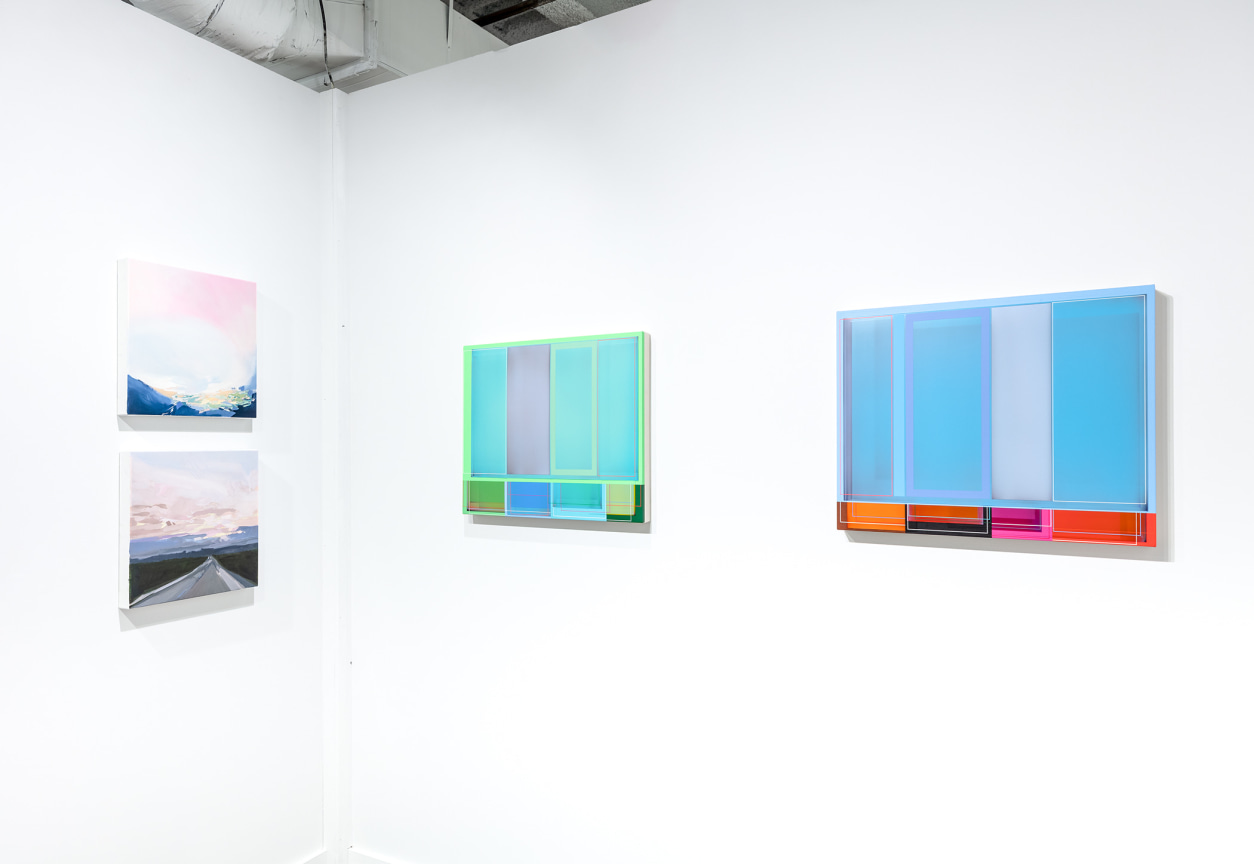 Installation view, Booth&nbsp;#C1, Miles McEnery Gallery, Dallas Art Fair 2022