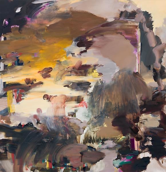 ANNIE LAPIN, &quot;Wall Still Extrusion,&quot; 2012, Oil on canvas, 66 x 64 inches, 167.6 x 162.6 cm, A/Y#20240