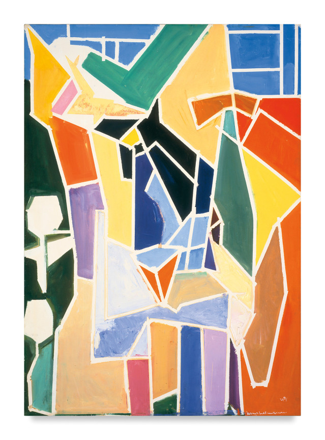 The Blande Interior, (Interior with Table), 1949, Oil on canvas, 60 x 42 inches, 152.4 x 106.7 cm, MMG#14137