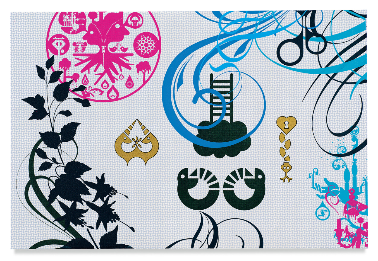 Mindscape 33, 2019,&nbsp;Acrylic and metal leaf on linen,&nbsp;24 x 36 inches,&nbsp;61 x 91.4 cm,&nbsp;MMG#31669