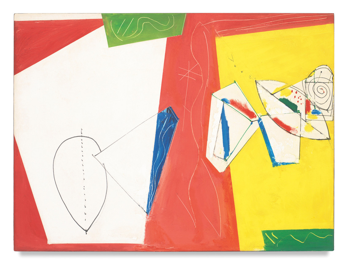 Composition No. 5, 1950 Oil on canvas,&nbsp;36 1/8 x 48 1/8 inches, 91.8 x 122.2 cm,&nbsp;MMG#3946