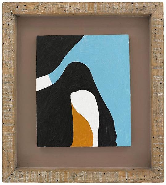 &quot;Alp,&quot; 1984 #15, Oil on panel, framed: 26 x 30 inches, 24.4 x 21.9 cm, A/Y#19126