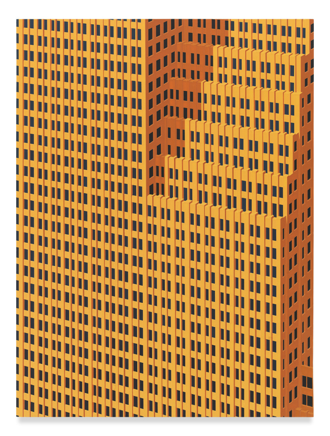 DANIEL RICH, Houston, 2019, Acrylic on dibond, 31 1/2 x 23 1/2 inches, 80 x 59.7 cm,&nbsp;(MMG#31503)