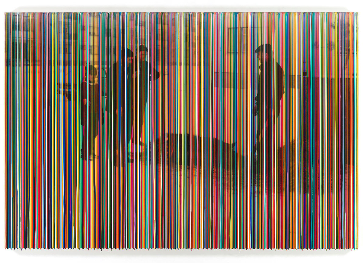 Markus Linnenbrink, PLEASEDO&#039;TSAVEMEFROMTHISONE, 2014, Epoxy resin and pigments on wood, 60 x 90 inches, 152.4 x 228.6 cm, A/Y#21860