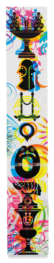 Mindscape 68, 2019,&nbsp;Acrylic on linen,&nbsp;72 x 12 inches,&nbsp;182.9 x 30.5 cm,&nbsp;MMG#31704