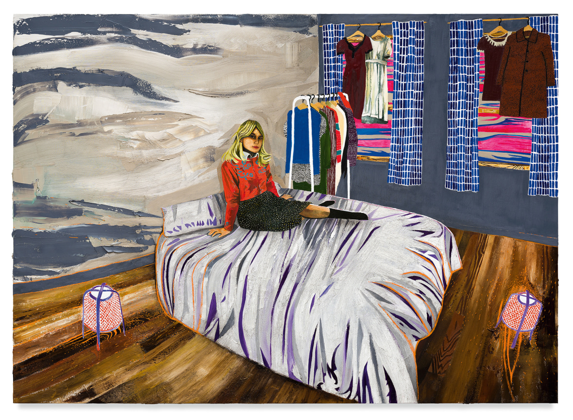 Dasha, 2020, Oil on canvas, 70 x 98 inches, 177.8 x 248.9 cm, MMG#32546