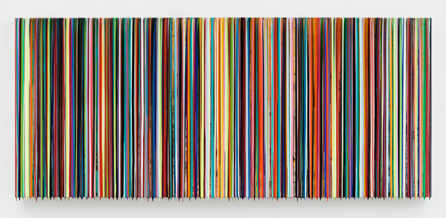 &quot;LISTENTOTHEWORDSCOMINGOUTOFMYMOUTH,&quot; 2012, Epoxy resin on wood, 36 x 84 inches, 91.4 x 213.4 cm, A/Y#20501