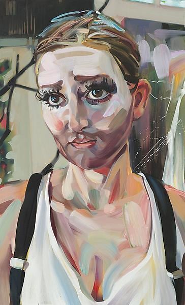 &quot;Fool, Seer, MFA Grad (Kyla),&quot; 2011, Oil on canvas, 48 x 29 inches, 121.9 x 73.7 cm, A/Y#19919