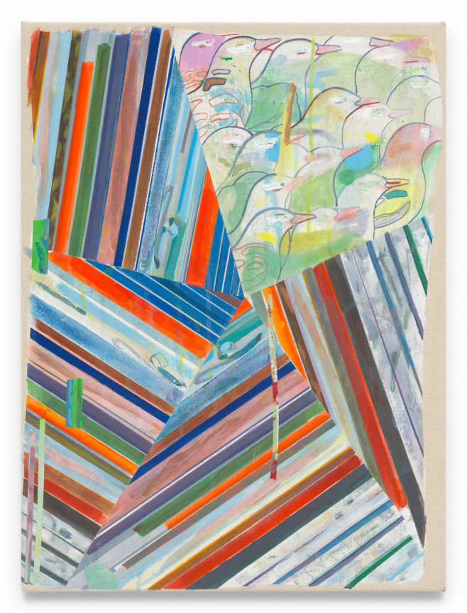 tapescape2008atdilg, 2024, Acrylic on canvas, 25 1/2 x 19 inches, 64.8 x 48.3 cm, MMG#37252