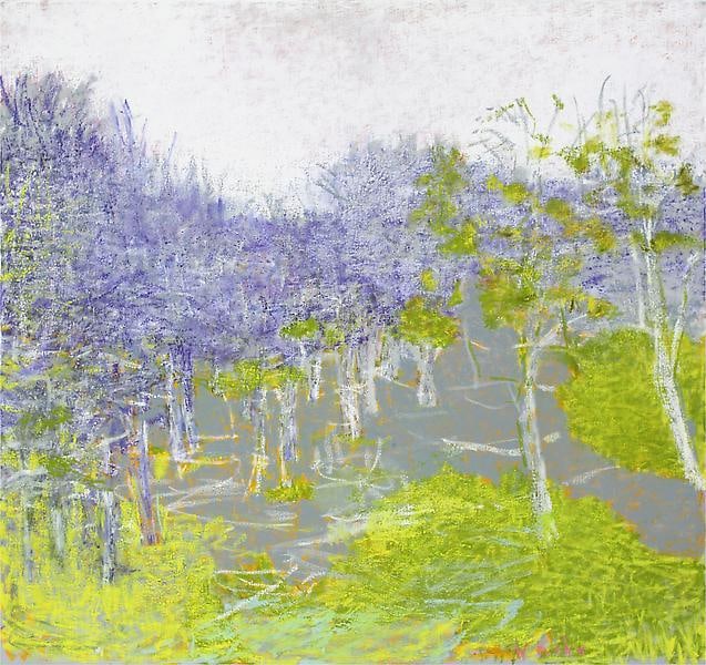 Orchard Under a Gray Sky, 2013, Oil on canvas, 52 x 55 inches, 132.1 x 139.7 cm, A/Y#21298