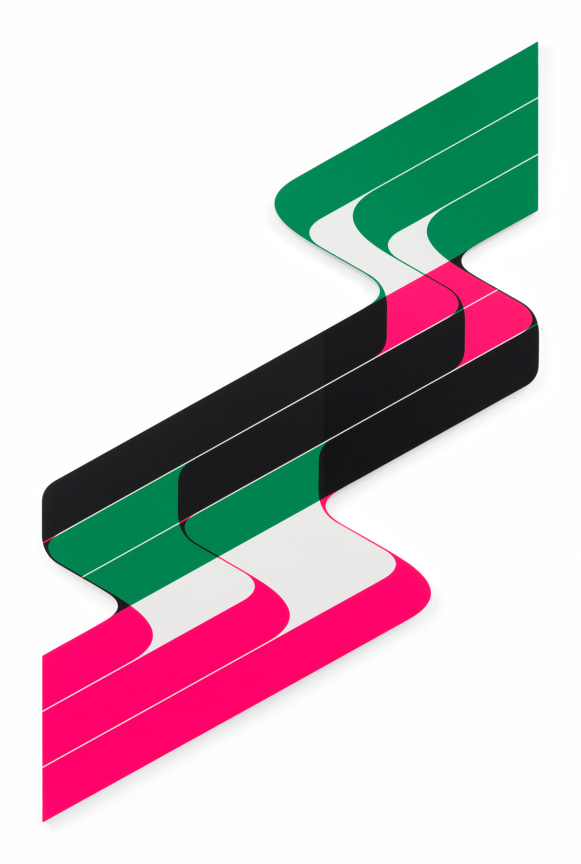 Murmuration, 2024, Acrylic on canvas, 77 1/2 x 49 1/4 inches, 196.8 x 125.1 cm, MMG#37491