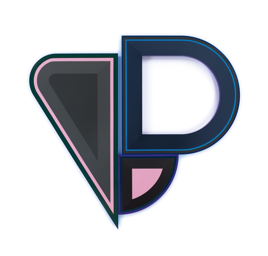 Untitled (Migraine, Anxiety, ADHD), 2019,&nbsp;Urethane paint on wood,&nbsp;77 x 84 x 2 inches,&nbsp;195.6 x 213.4 x 5.1 cm,&nbsp;MMG#31980