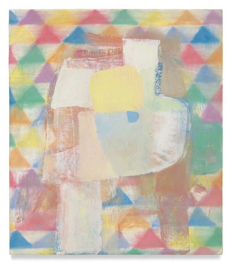 Pet, 2021, Oil on canvas,16 x 14 inches, 40.6 x 35.6 cm, MMG#33307