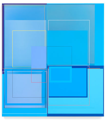 Patrick Wilson, Incrediblue, 2014, Acrylic on canvas, 41 x 37 inches, 104.1 x 94 cm, A/Y#22321