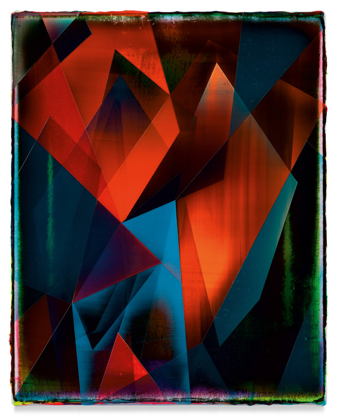 Inner Space, 2022, Acrylic on linen, 15 3/4 x 12 1/2 inches, 40 x 32 cm, MMG#34850