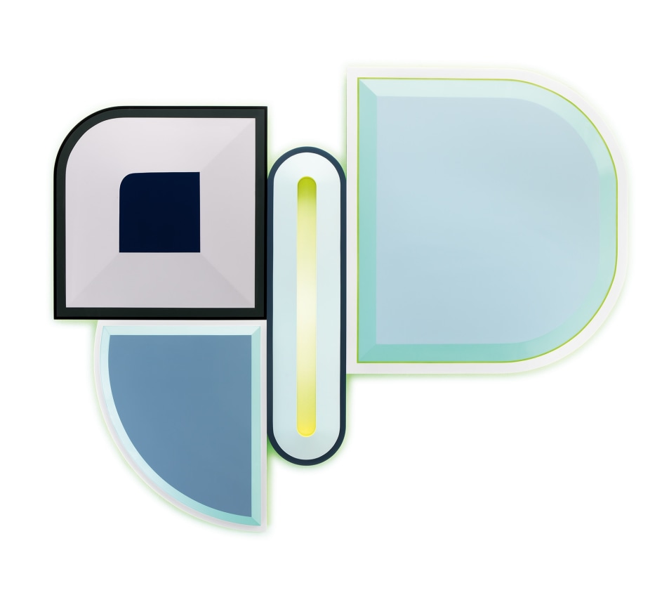 Untitled (Opioid Addiction, Depression, Bipolar Disorder, GERD), 2019,, Urethane paint on wood, 77 1/2 x 96 inches, 196.9 x 243.8 cm,&nbsp;MMG#31883