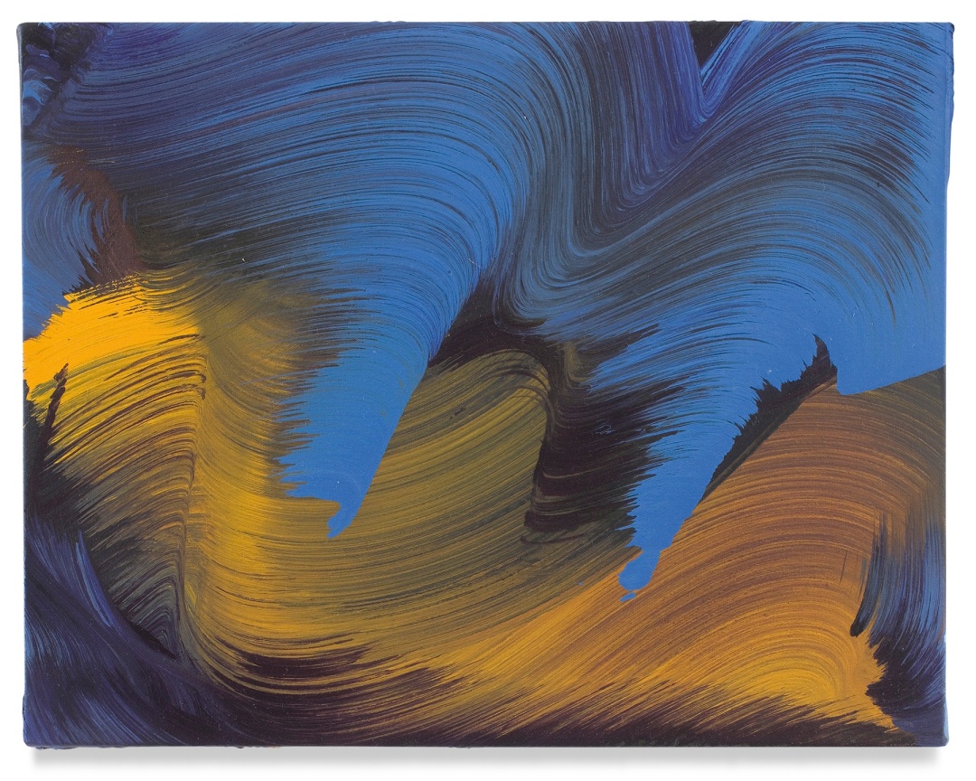 Erin Lawlor,&nbsp;cornfield (vincent), 2021, Oil on canvas, 13 7/8 x 17 3/4 inches, 35 x 45 cm