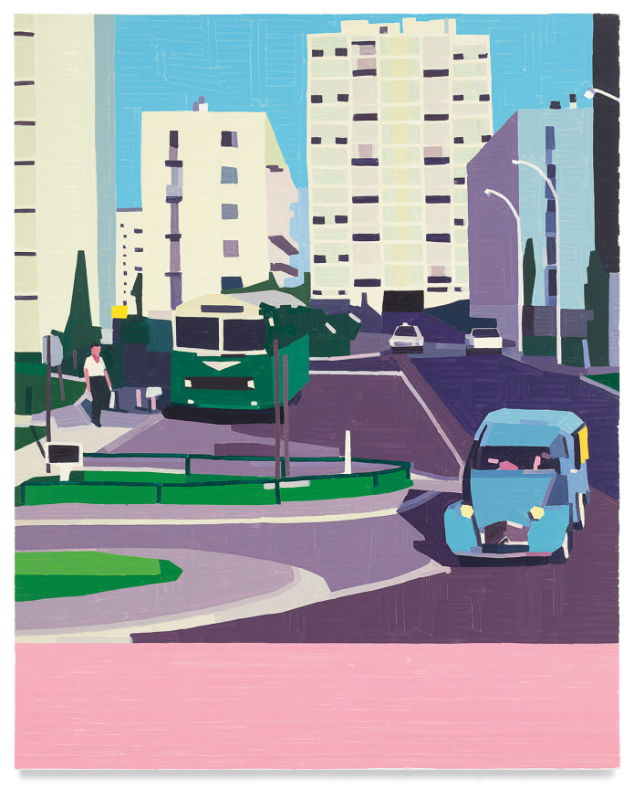 Guy Yanai,&nbsp;The New France, 2021, Oil on canvas, 59 x 47 1/4 inches, 150 x 120 cm