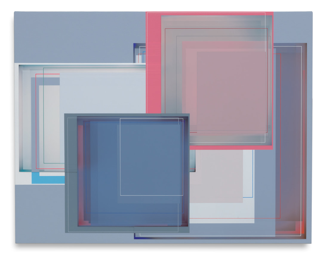 Patrick Wilson,&nbsp;Car Wash, 2021, Acrylic on canvas, 21 x 27 inches, 53.3 x 68.6 cm