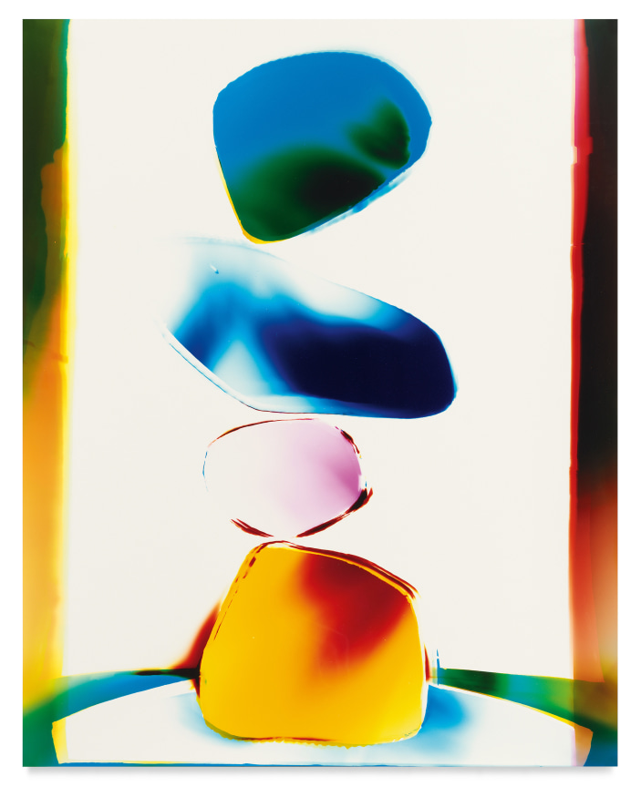 Centerstage Stone Stack, 2019,&nbsp;Analog chromogenic photogram on fujiflex, 30 x 22 inches, 76.2 x 55.9 cm, MMG#34411