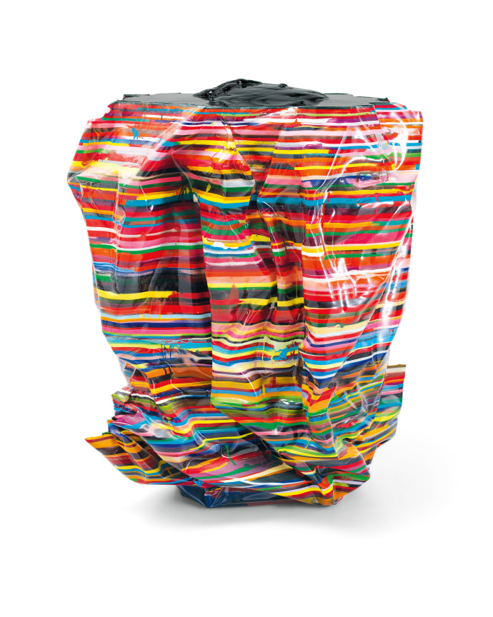 SANDEDMOON, 2017/18,&nbsp;Epoxy resin, foam and pigments on wood, 45 x 39 x 36 inches,&nbsp;114.3 x 99.1 x 91.4 cm,&nbsp;MMG#30676