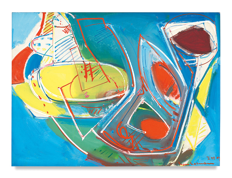 Hans Hofmann,&nbsp;Obliquit&eacute;, 1947, Oil on canvas, 30.5 x 41 inches, 77.5 x 104.1 cm, MMG#1806, &nbsp;