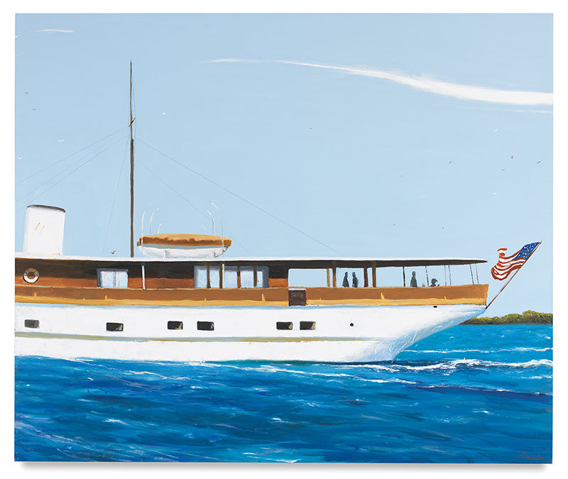 The Innisfail on the Santa Ana, 2016, Oil on canvas, 60 x 72 inches, 152.4 x 182.9 cm, MMG#28064