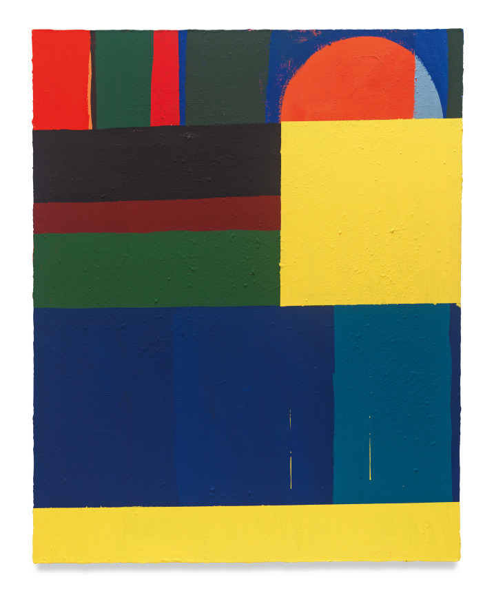 Whose Eye Is The Sun?, 2022, Acrylic and marble dust on canvas,, 60 1/4 x 48 inches, 153 x 121.9 cm, MMG#35085