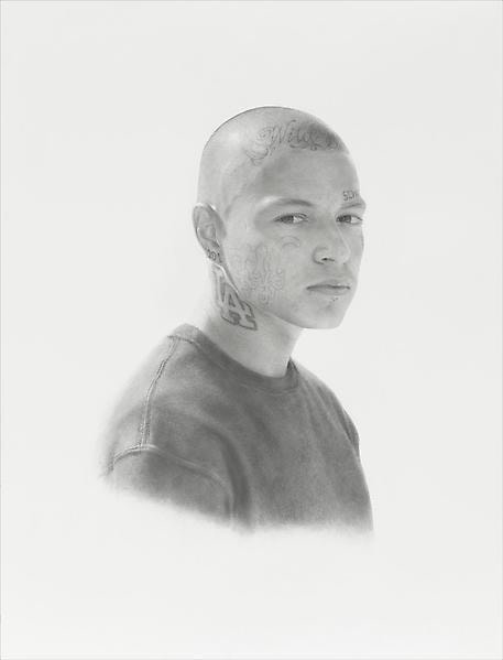 &quot;Deadly Friends (Wild Boys),&quot; 2013, Graphite on paper, 40 x 30 inches, 101.6 x 76.2 cm, A/Y#20978