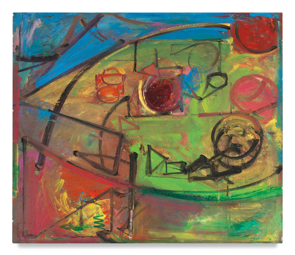 [Untitled] Landscape No. 11 [per HH cat. no.], 1942,&nbsp;Oil on panel,&nbsp;30 x 35 1/8 inches,&nbsp;76.2 x 89.2 cm,&nbsp;MMG#9787