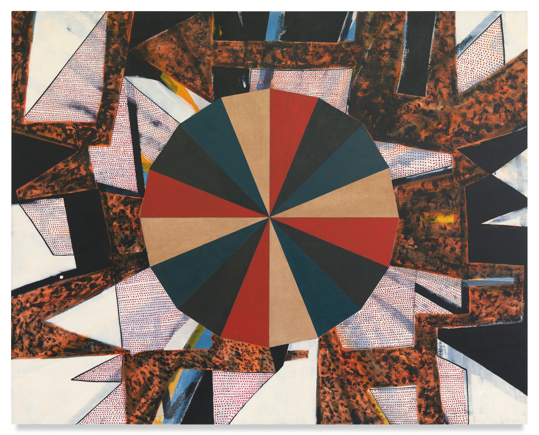 untitled #1126, 2019, Acrylic on linen over panel, 48 x 60 inches, 121.9 x 152.4 cm,&nbsp;MMG#31869